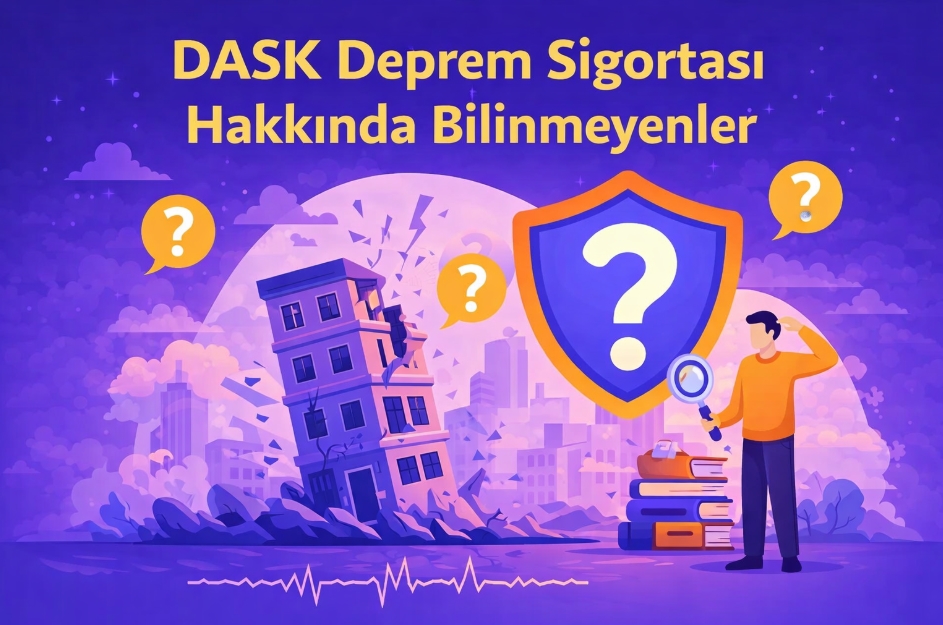 DASK Deprem Sigortası Hakkında Bilinmeyenler
