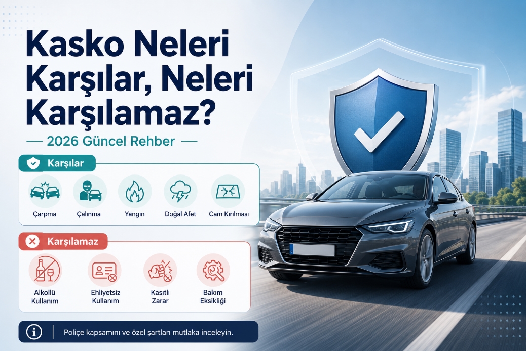Kasko Neleri Karşılar, Neleri Karşılamaz 2026 Güncel Rehber