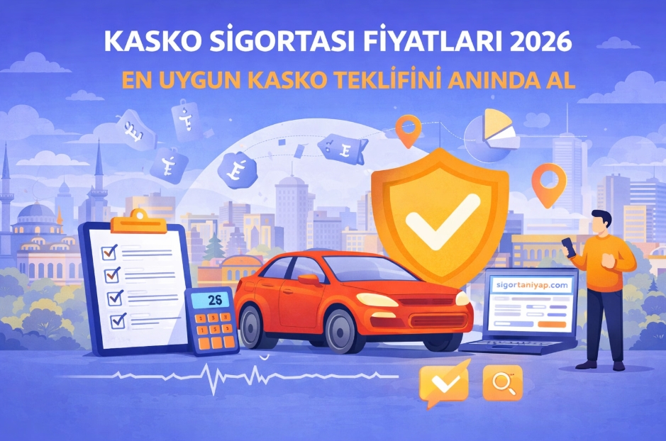 Kasko Sigortası Fiyatları 2026 - En Uygun Kasko Teklifini Anında Al