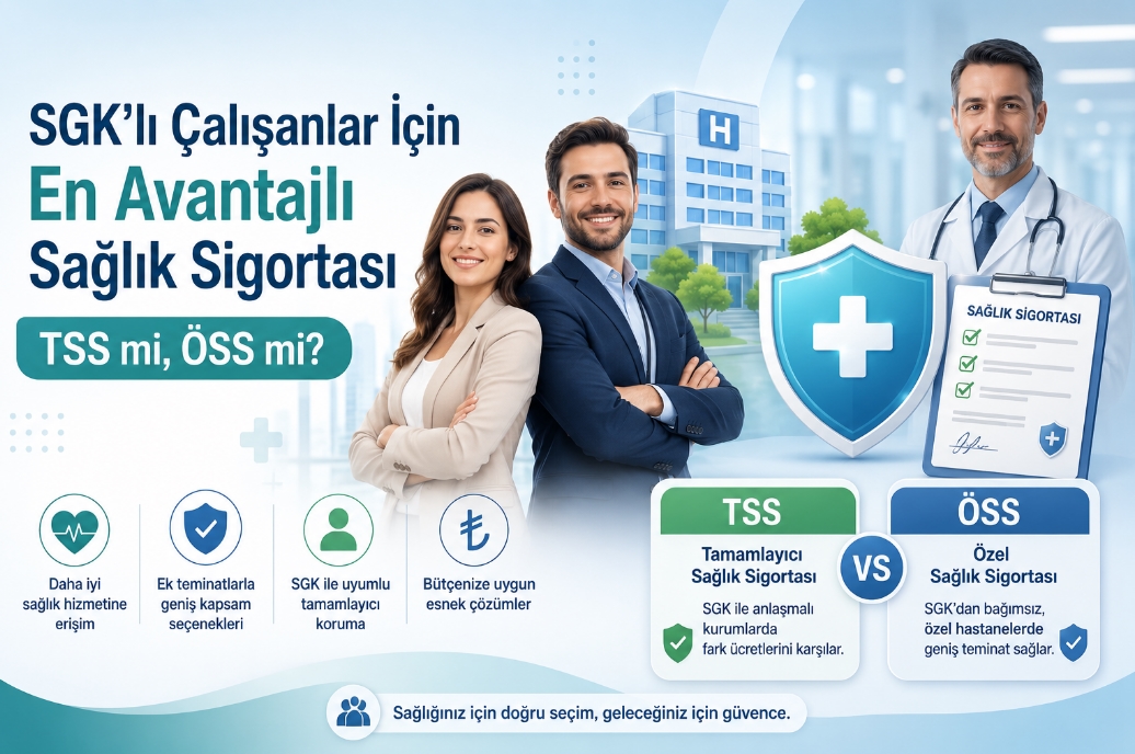 SGK'lı Çalışanlar İçin En Avantajlı Sağlık Sigortası Hangisi 2026 Güncel Rehber
