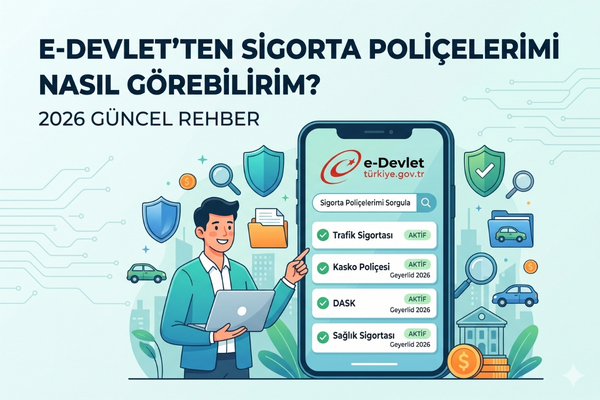 Sigorta Poliçelerimi E-Devlet'ten Nasıl Görebilirim 2026 Güncel Rehber