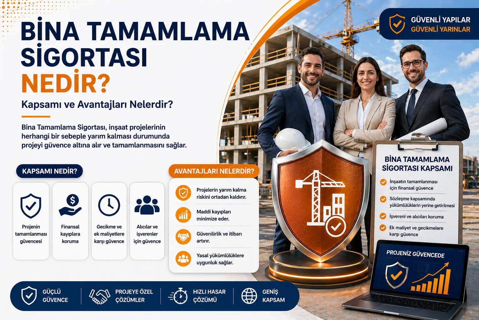 Bina Tamamlama Sigortası Nedir? Kapsamı ve Avantajları Nelerdir?
