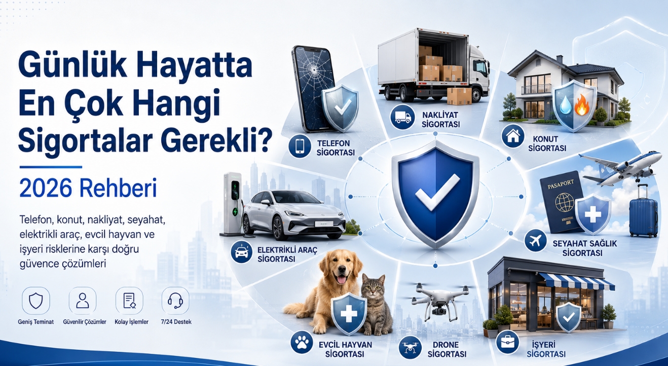 Günlük Hayatta En Çok Hangi Sigortalar Gerekli