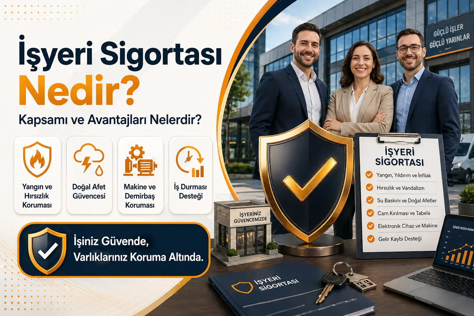 İşyeri Sigortası Nedir? Kapsamı ve Avantajları Nelerdir?