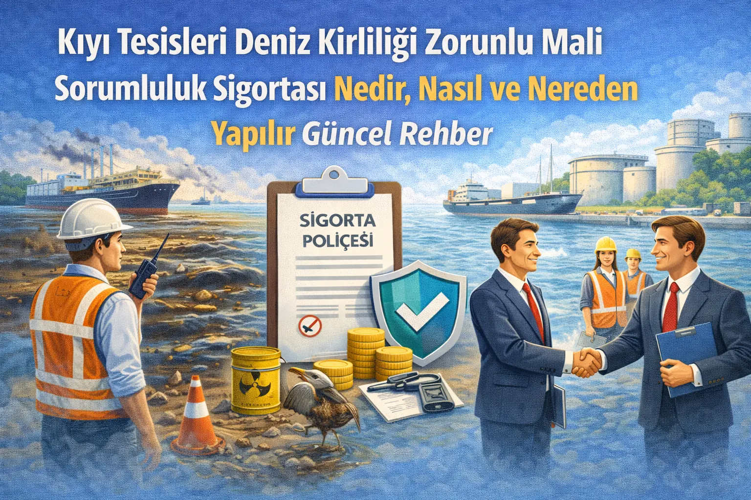 Kıyı Tesisleri Deniz Kirliliği Zorunlu Mali Sorumluluk Sigortası Nedir, Nasıl ve Nereden Yapılır Güncel Rehber