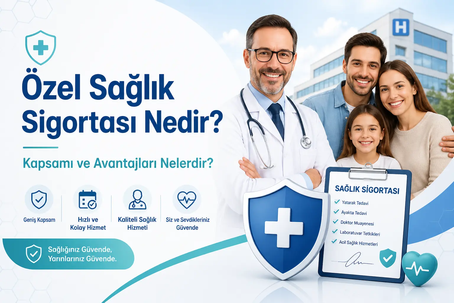 Özel Sağlık Sigortası Nedir? Kapsamı ve Avantajları Nelerdir?