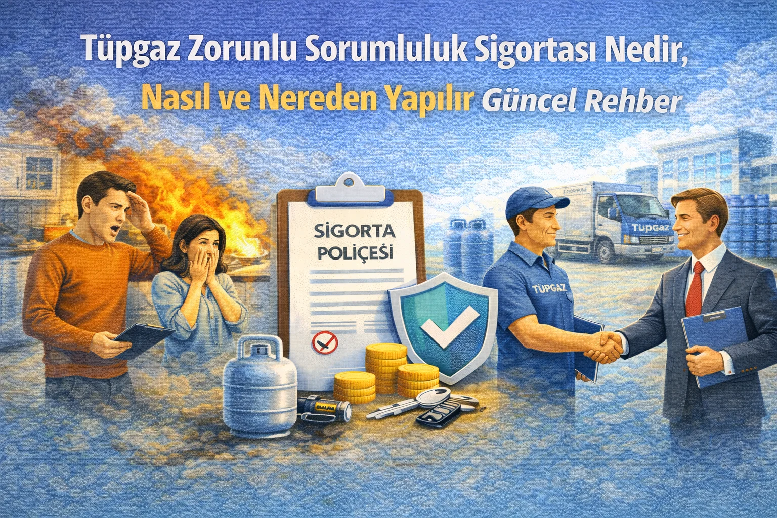 Tüpgaz Zorunlu Sorumluluk Sigortası Nedir, Nasıl ve Nereden Yapılır Güncel Rehber